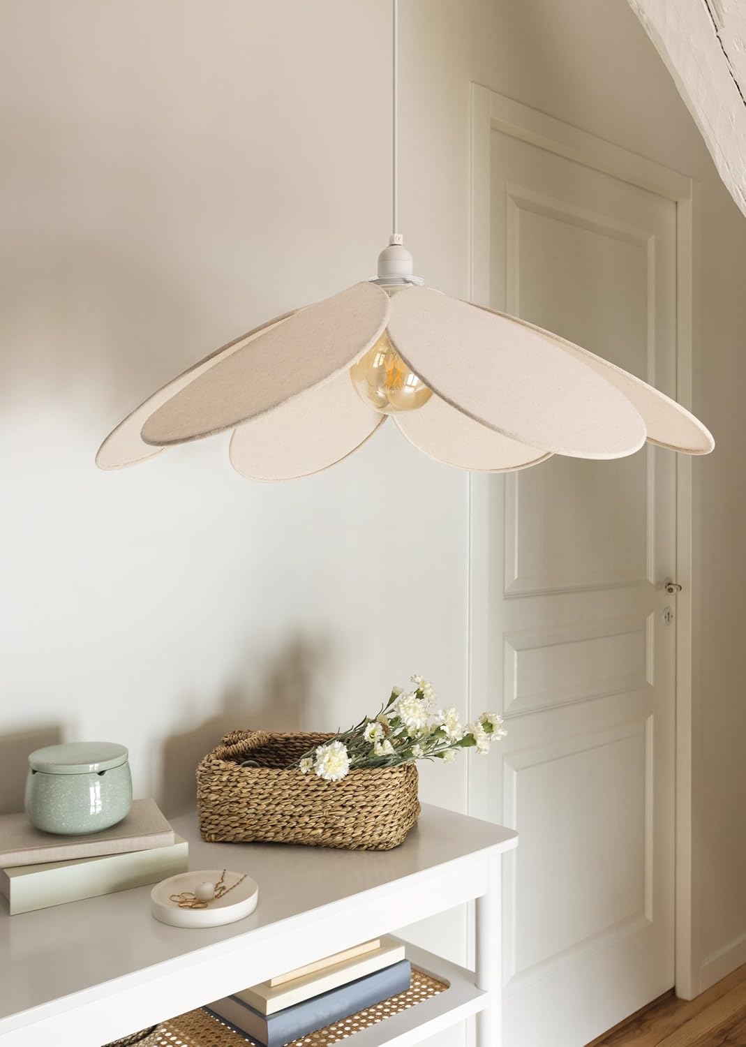 Atmosphera - Suspension Pétales Naya Beige