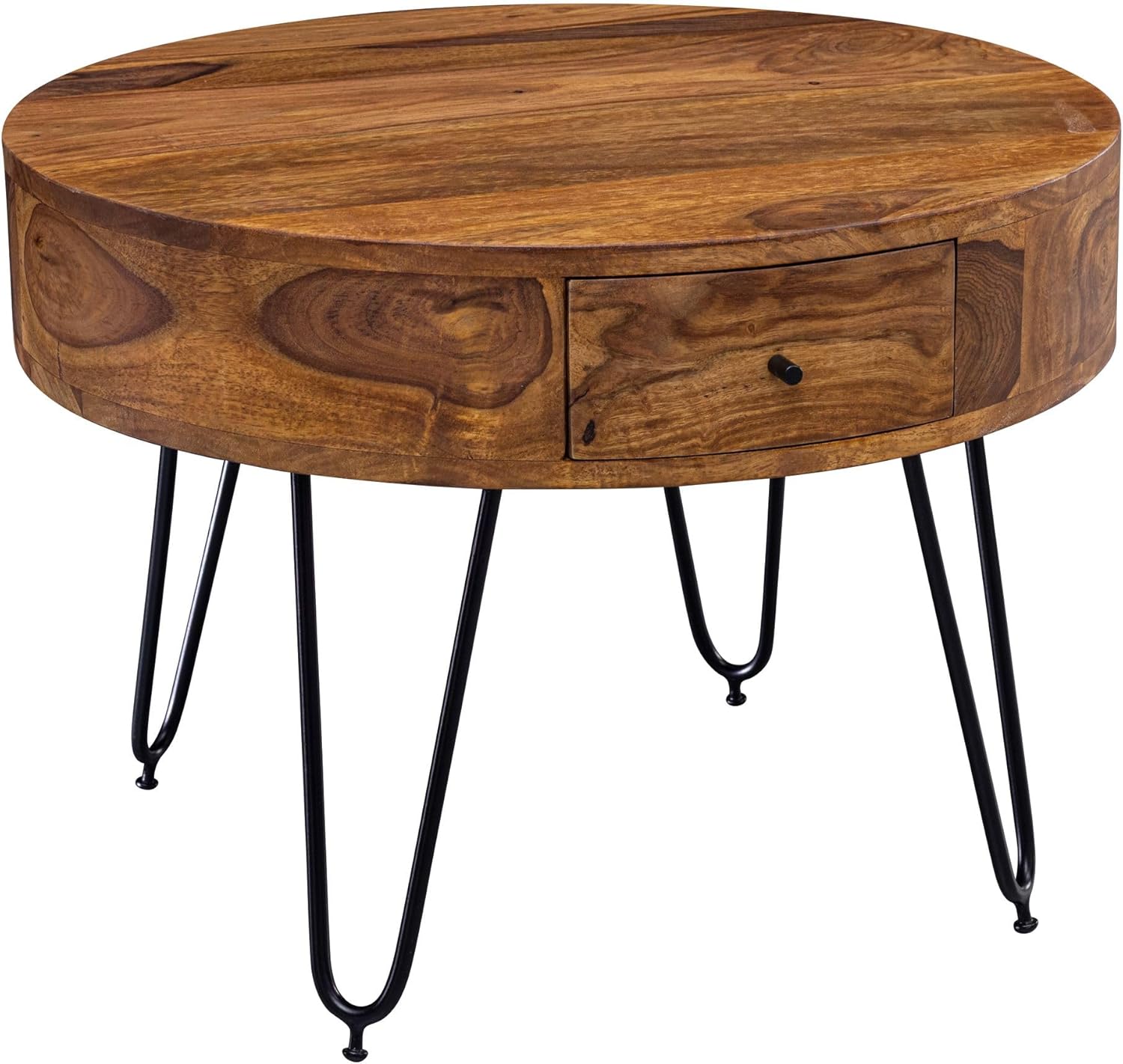 FineBuy Table Basse Sheesham
