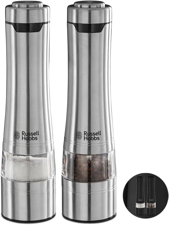 Russell Hobbs Set Moulins à Sel et Poivre électrique