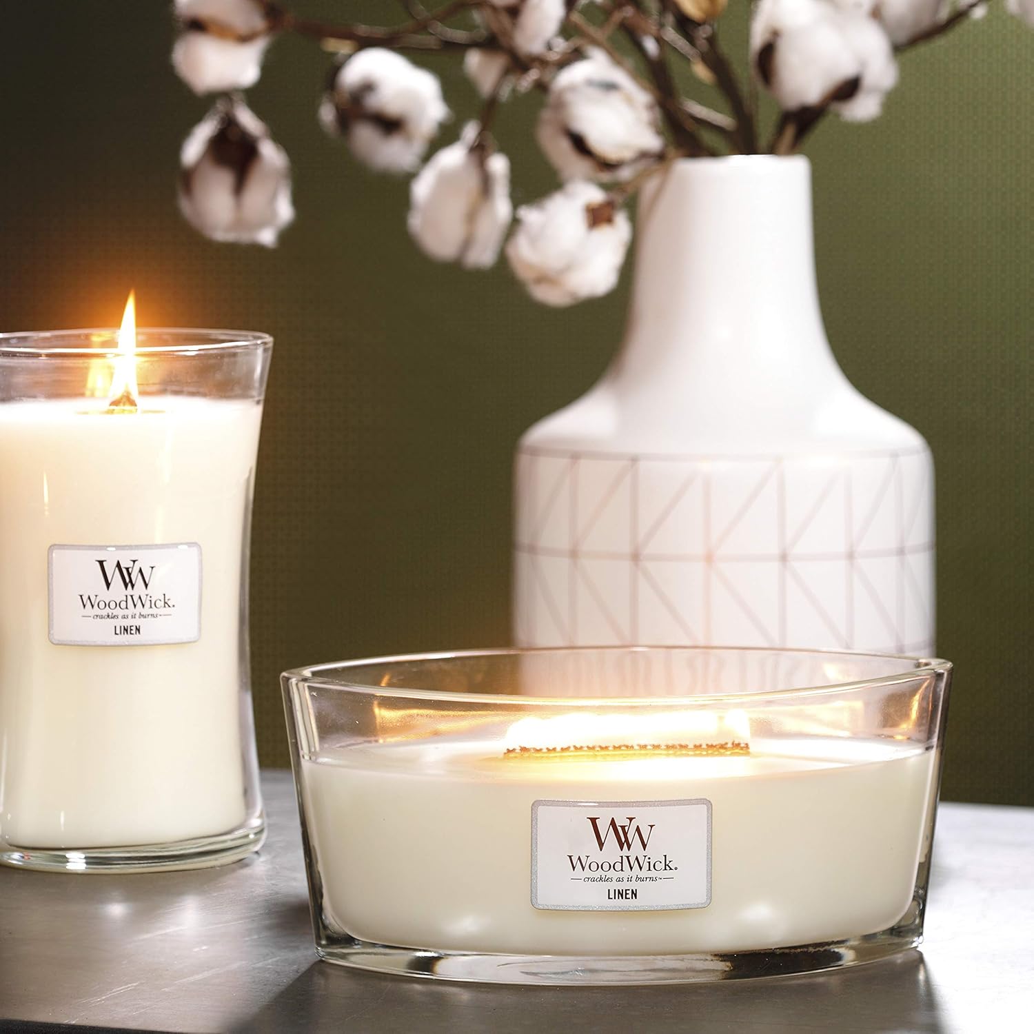 WoodWick Ellipse Bougie parfumée