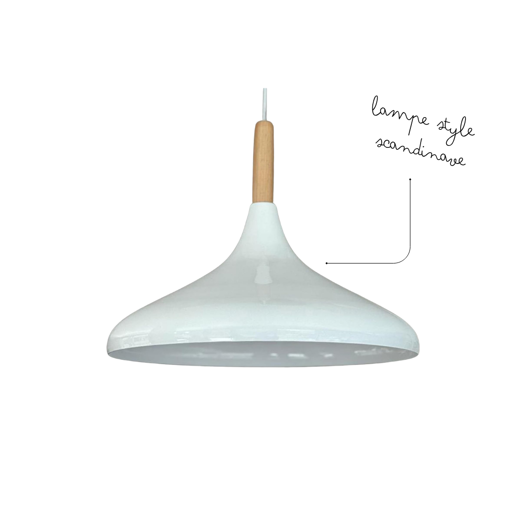 bamyum Champion Lampe à Bois scandinave